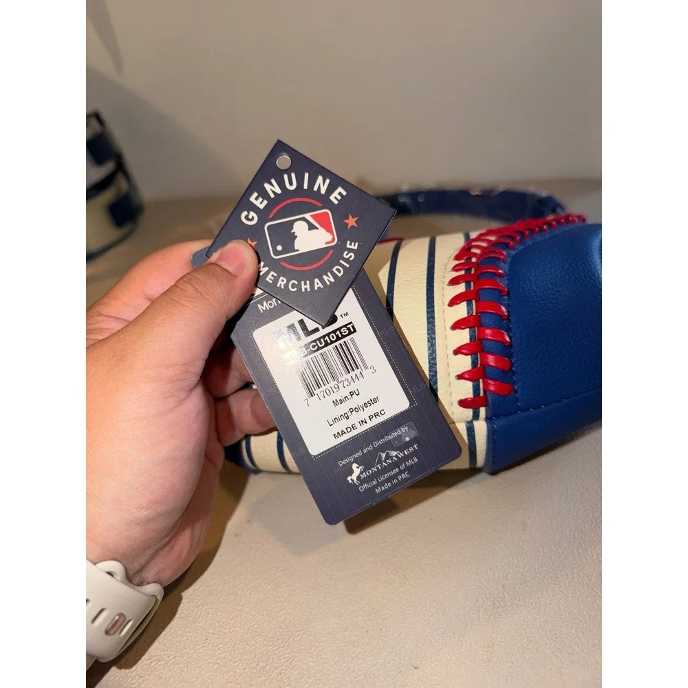 Chicago Cubs Montana West White Shoulder Hobo Bag (NWTS)